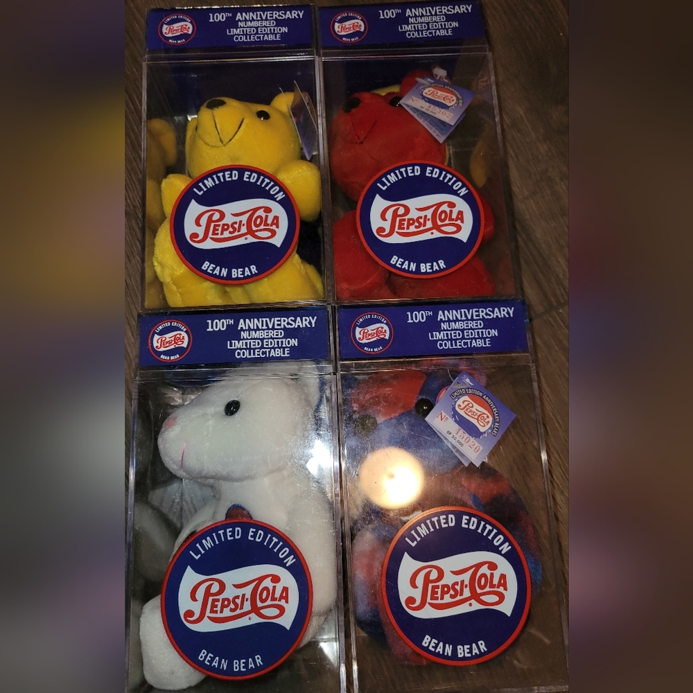 100th Anniversary Pepsi Bears and Bunny